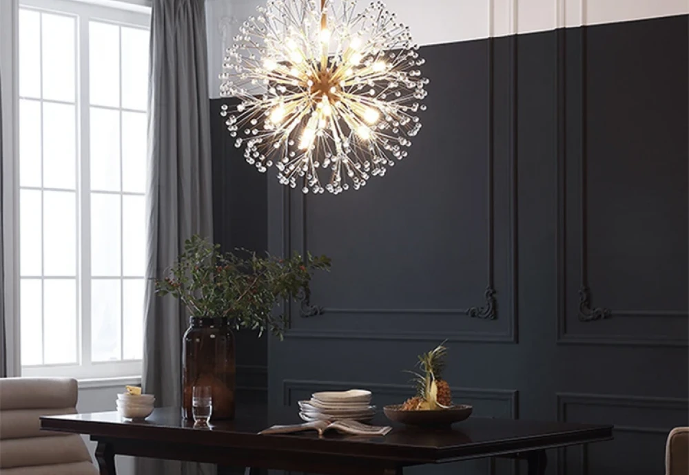 dining room globe chandelier